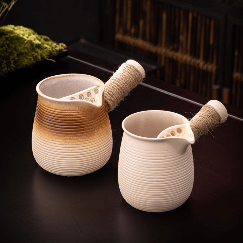 围炉煮茶壶茶具套装碳烧耐高温罐罐壶茶杯户外家用功夫茶具复古陶