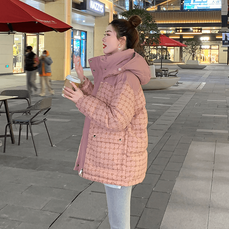 波司断码羽绒服冬季新品白鸭绒户外防寒小香风粉色女款女士短款年