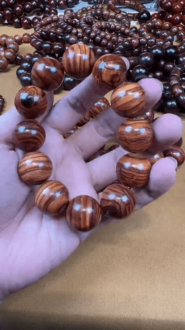 【闪购商品】降香黄檀手串/手链海南黄花梨树头料