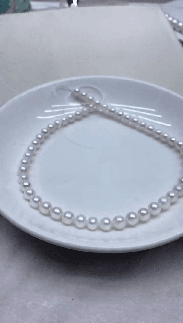 【闪购商品】淡水珍珠颈饰未镶嵌8mm