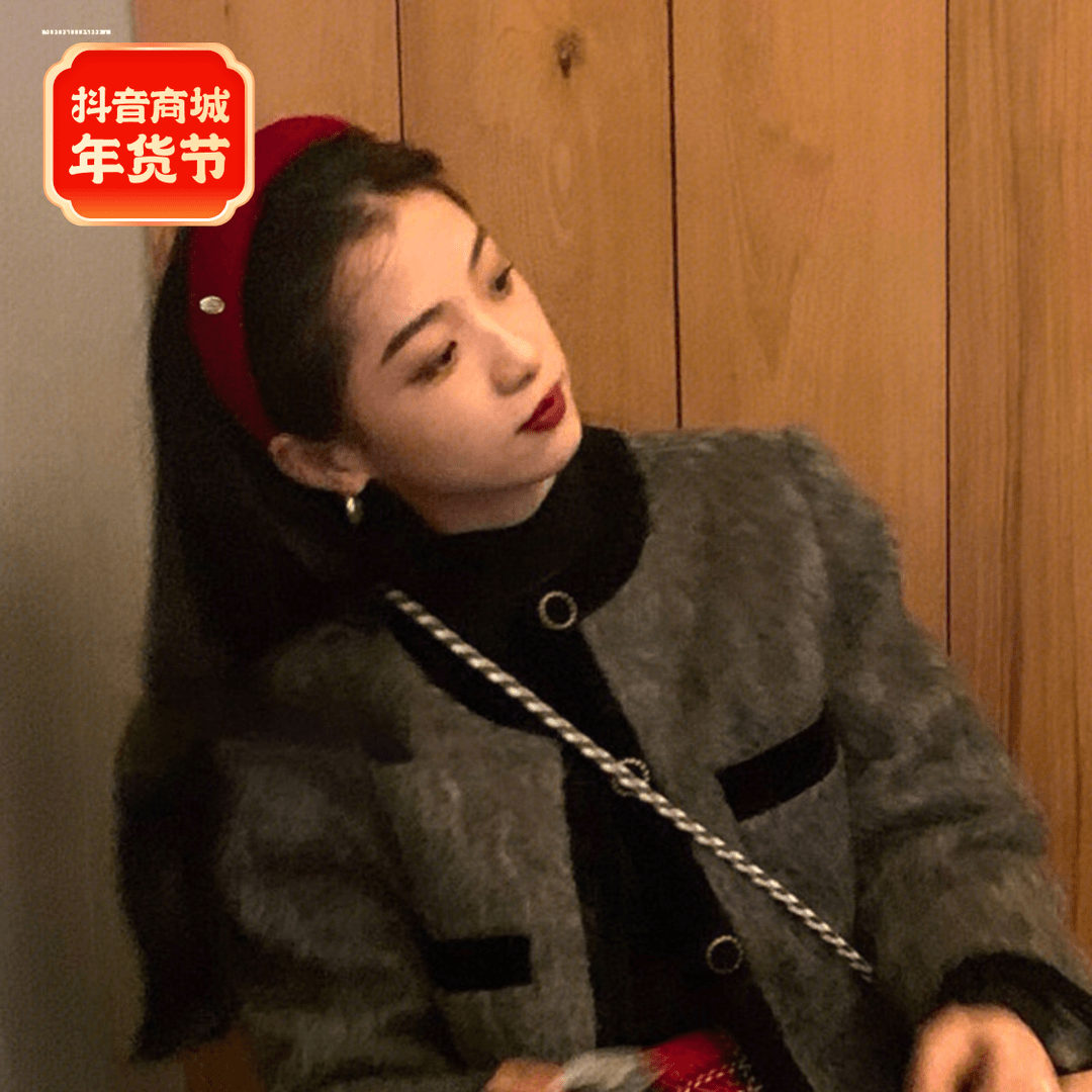 金标丝绒发箍头箍压发百搭质感小众简约外出防滑时尚精致头饰甜妹