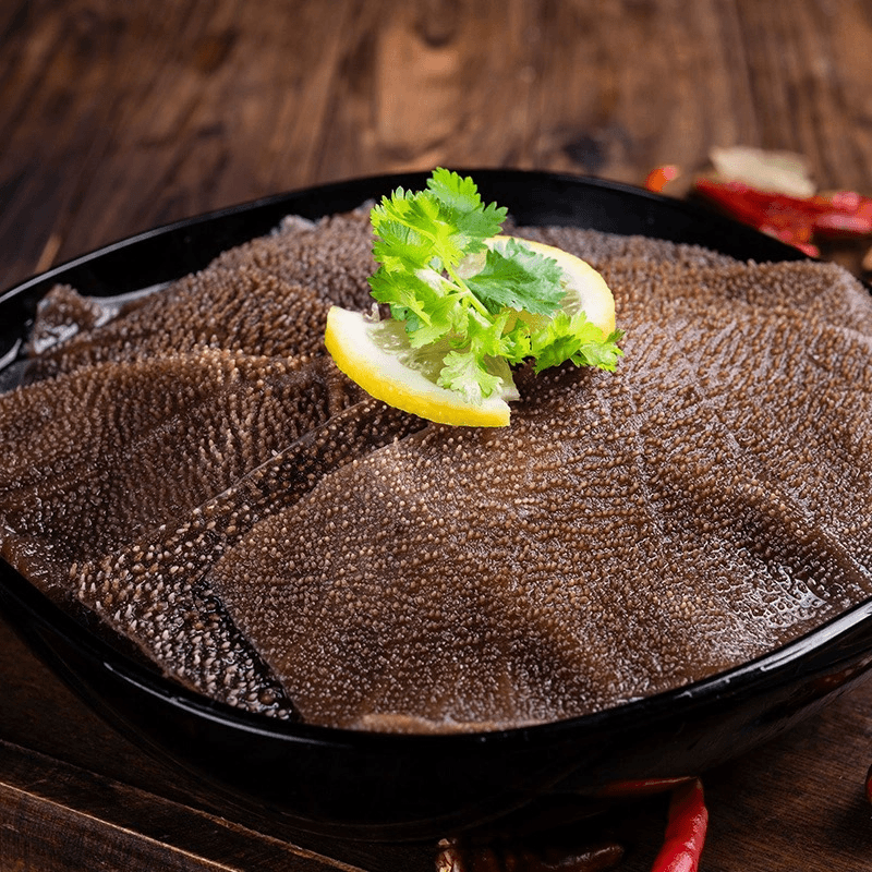 精品特脆毛肚大叶片四川成都火锅食材毛重1斤 新鲜牛杂火锅食材