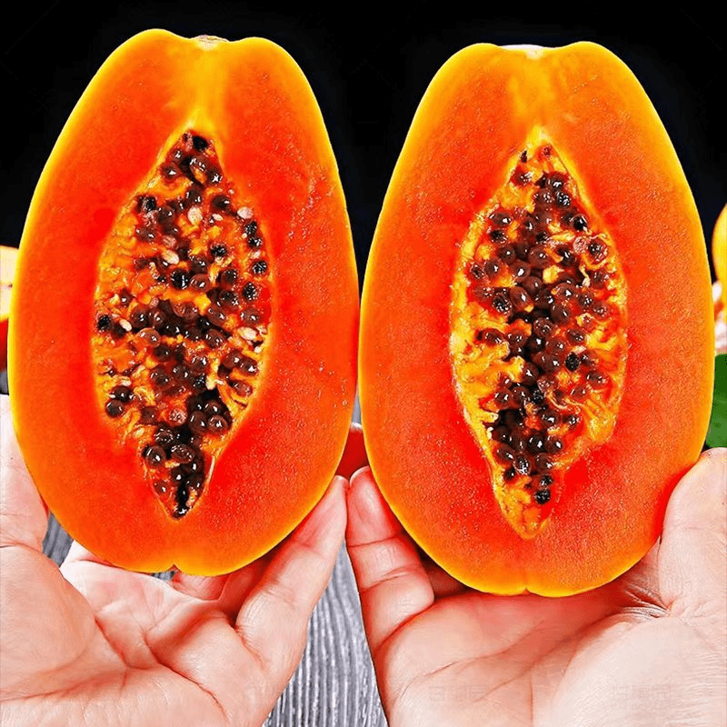 【进取】广西冰糖红心木瓜应季青皮木瓜牛奶木瓜新鲜水果木瓜整箱批