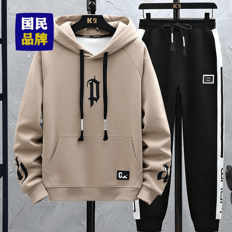 青少年春秋款卫衣13男孩初高中学生14运动加绒保暖5大童男装加绒