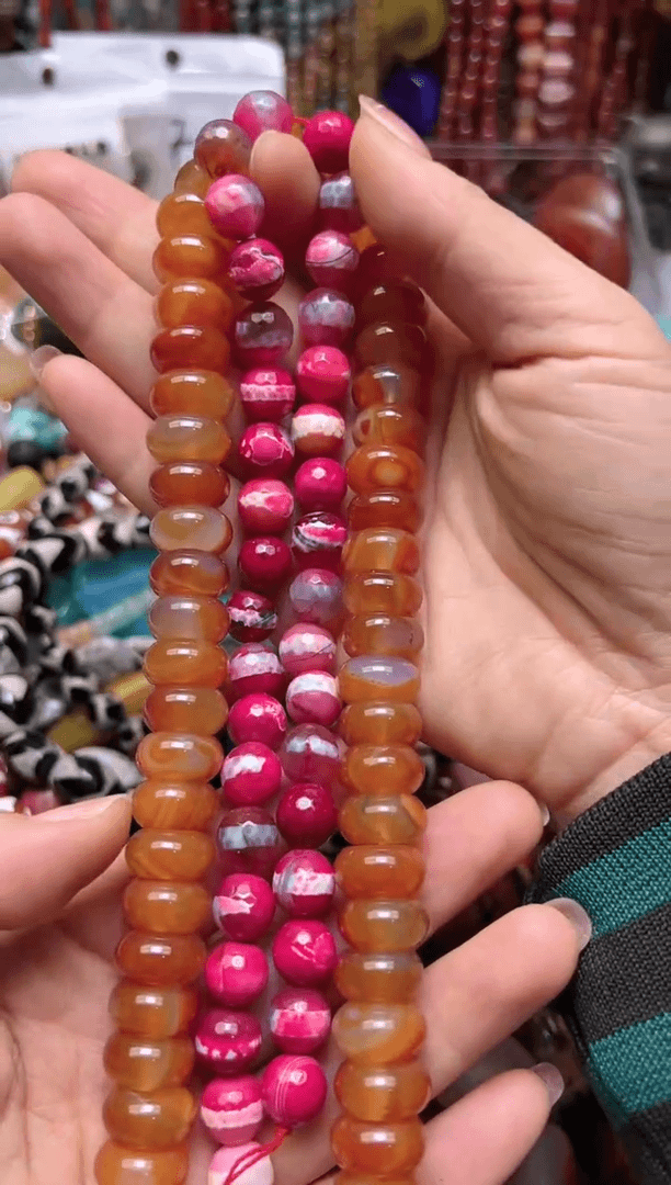 【闪购商品】玛瑙/玉髓珠宝半成品未镶嵌001