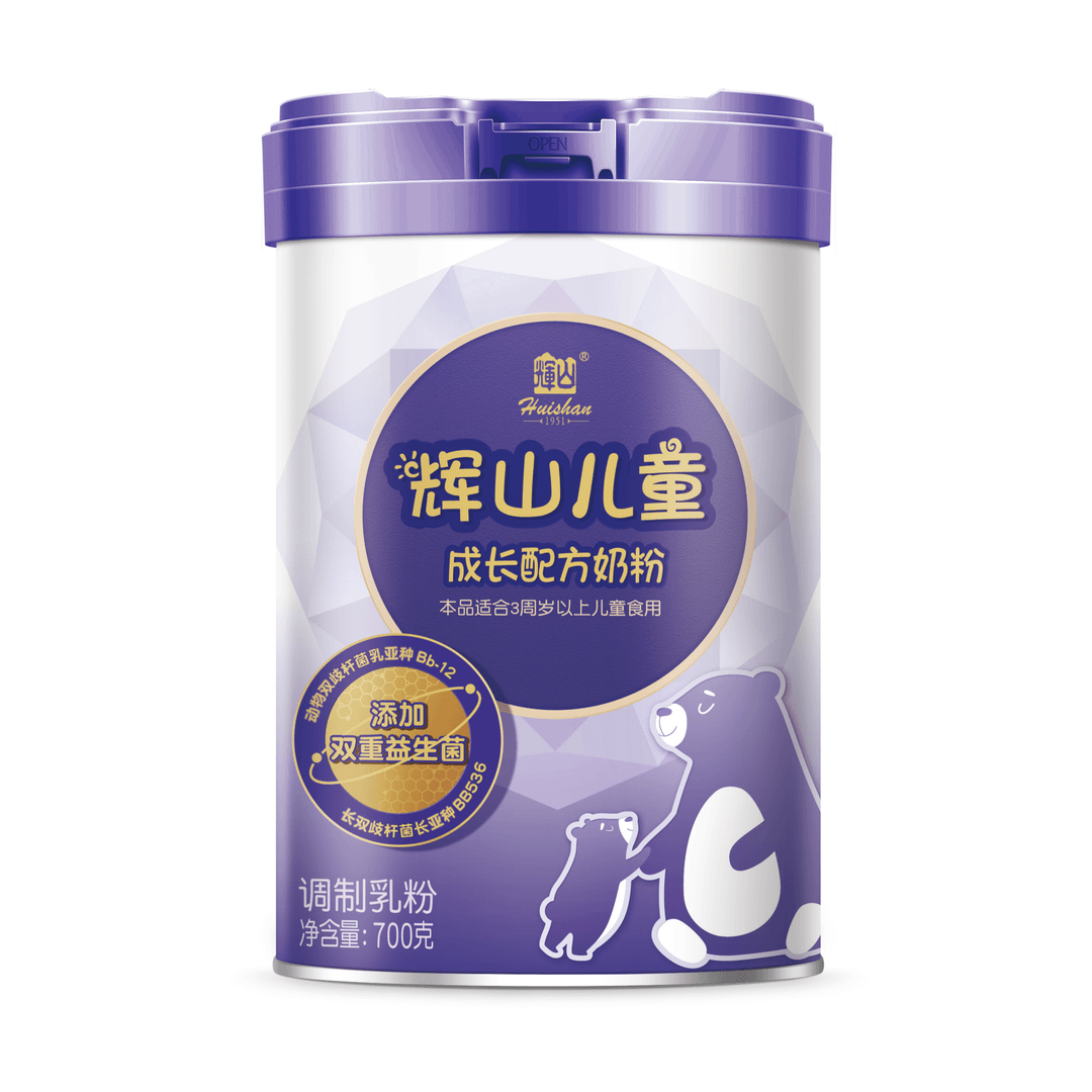 辉山儿童成长配方奶粉学生高钙益生菌牛奶粉