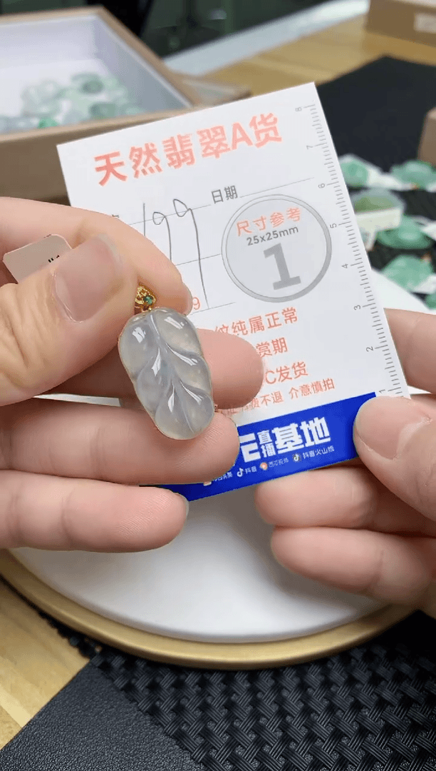 【闪购商品】翡翠颈饰未镶嵌76