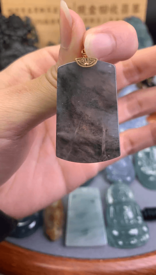 【闪购商品】翡翠颈饰未镶嵌8