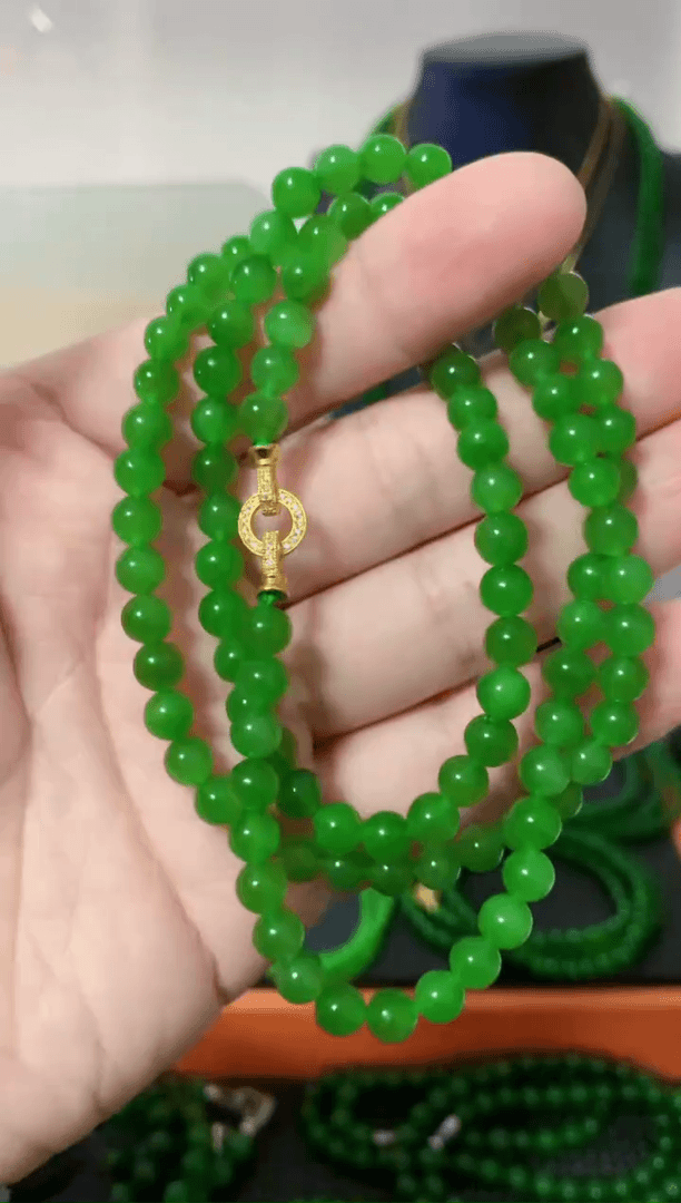 【闪购商品】和田玉（碧玉）项链未镶嵌6