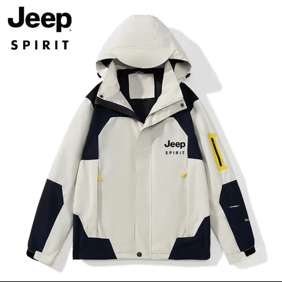 666JEEP吉普春秋薄外套男装情侣女款夹克衫防水防风户外冲锋衣进