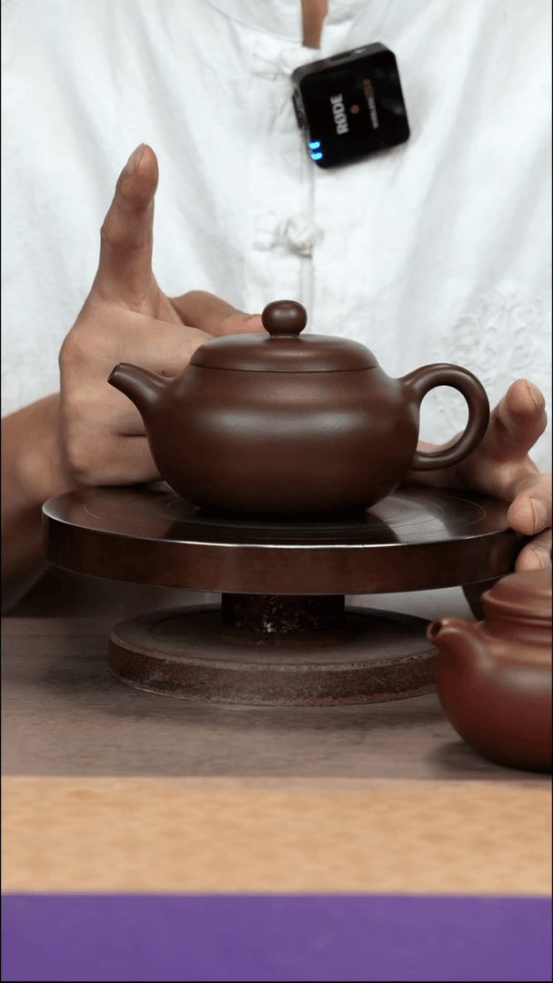 【闪购商品】紫砂茶壶紫泥婉玉