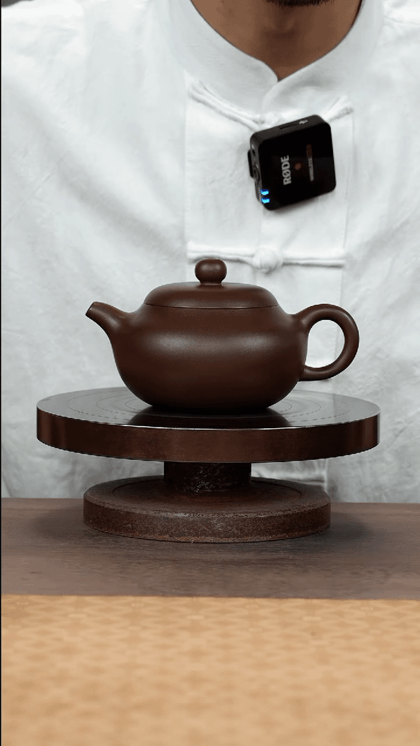 【闪购商品】紫砂茶壶紫泥婉玉