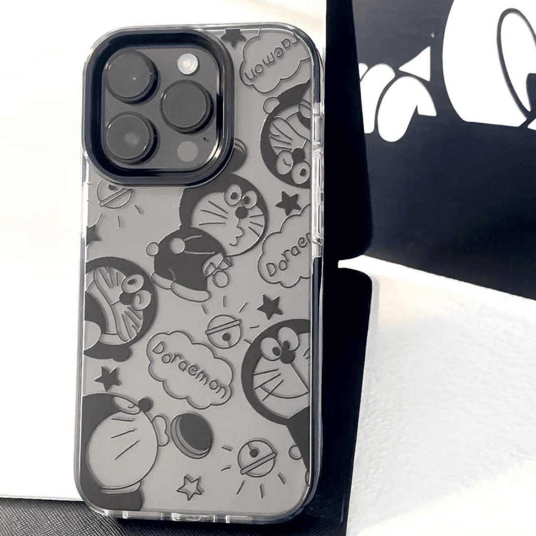 黑色绝配个性iPhone14手机壳13promax透明xr/12苹果11防摔8p防摔7