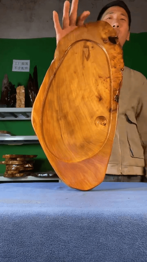 【闪购商品】香杉木根雕小楠工艺截图为准