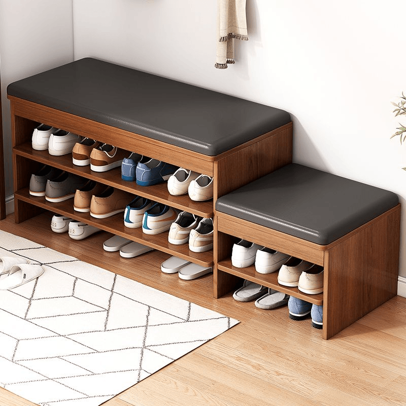 换鞋凳家用门口鞋柜坐凳一体2023年新款入户鞋架可坐进门凳穿鞋凳