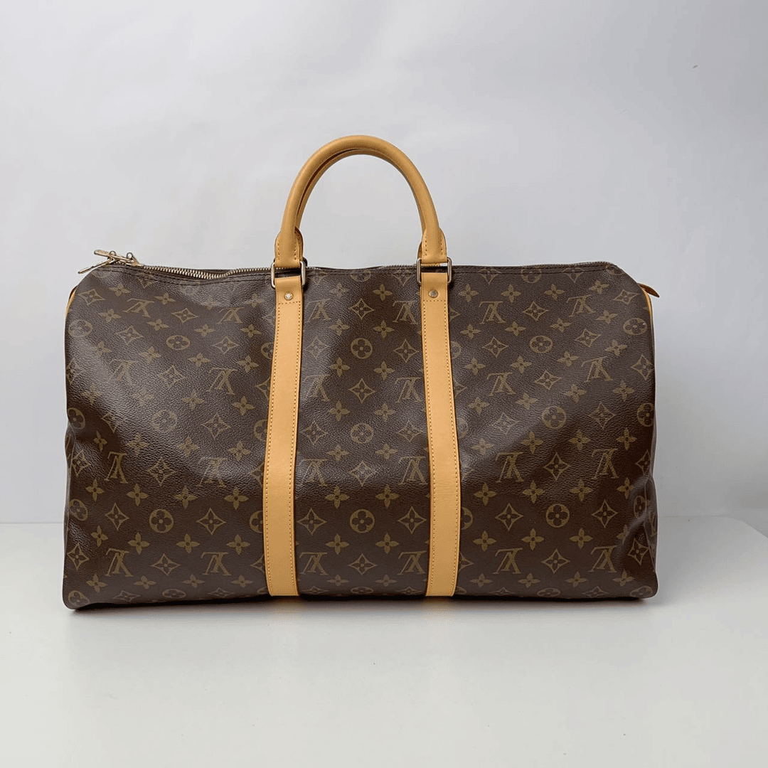 95新 LouisVuitton/路易威登 中古旅行袋50经典手拿包