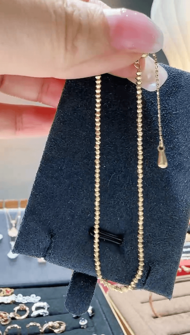 【闪购商品】18K金手链珠珠手链