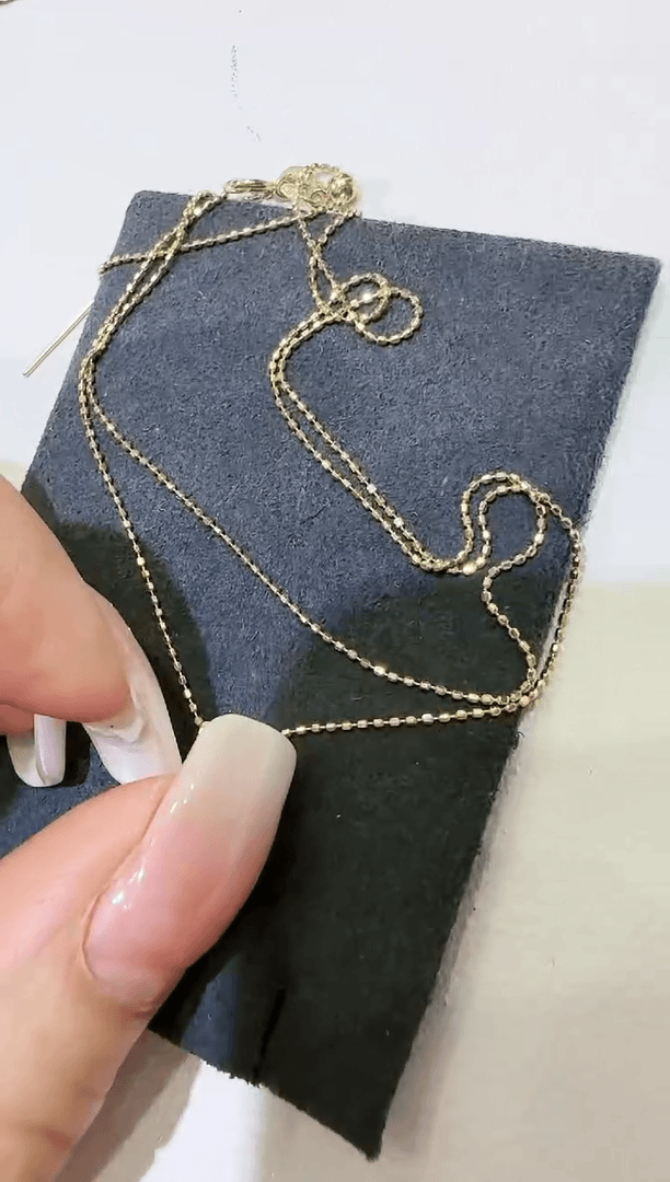 【闪购商品】18K金项链.