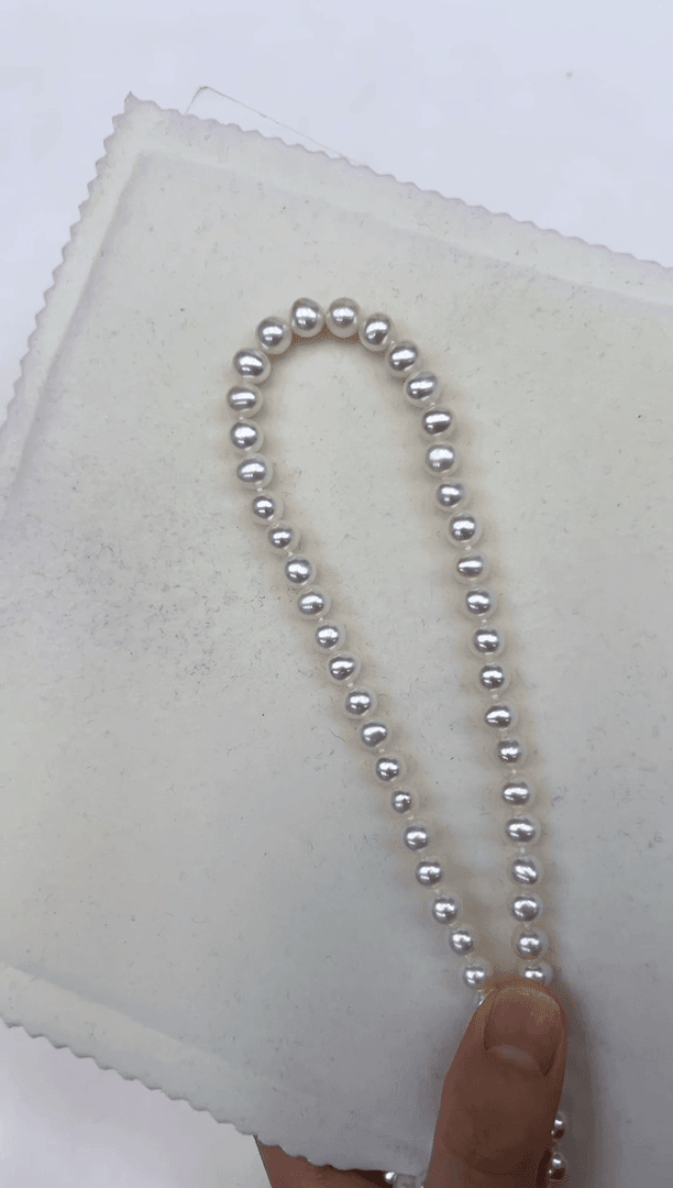 【闪购商品】淡水珍珠颈饰未镶嵌6.5-7MM 1AF