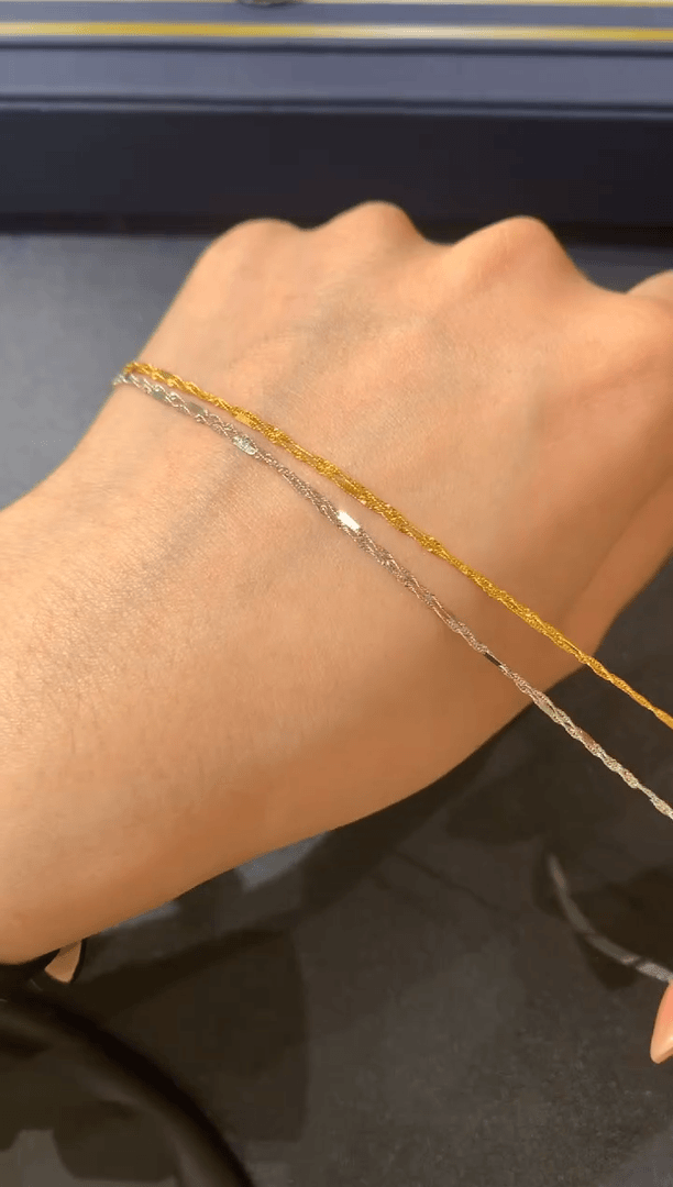 【闪购商品】18K金项链A999 368