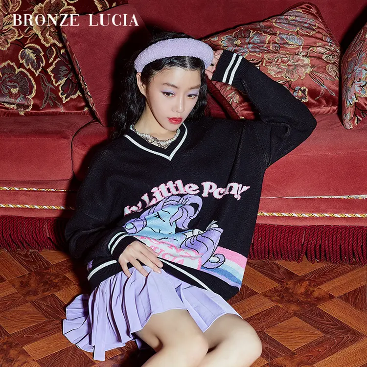 【小熊粉丝专享】Bronze Lucia小马宝莉联名春季新款2022针织衫
