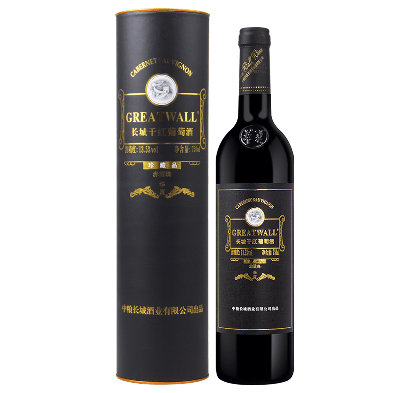 中粮长城-华夏九四/94赤霞珠珍藏干红葡萄酒750ml