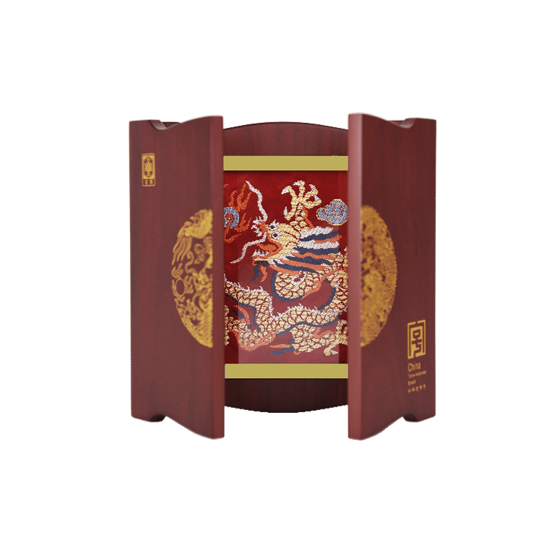 南京云锦研究所【书式摆件】高档中式礼盒装 精美