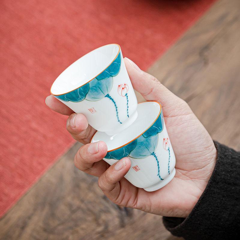 丹羽シゲユキ ぐい呑み お猪口 茶杯 酒器 花器 中国茶器 台湾茶 新品 ...