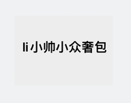 Li小帅小众奢包
