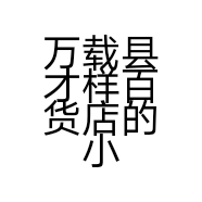 万载县才样百货店的小店
