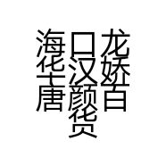 海口龙华汉娇唐颜百货商行的小店